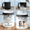 Sorry For The Mess, But Thanks For Loving Us Anyway - Dog Personalized Custom Color Changing Mug - Father's Day, Gift For Pet Owners, Pet Lovers