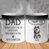 Sorry For The Mess, But Thanks For Loving Us Anyway - Dog Personalized Custom Color Changing Mug - Father's Day, Gift For Pet Owners, Pet Lovers