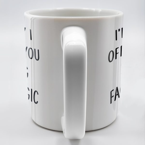 Sorry I Offended You Using Facts And Logic Mug - Personalized Custom Coffee Mug - COL079_MG