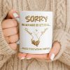 Sorry No Refunds Or Returns, You're Stuck With Me Forever - Personalized Custom Coffee Mug - CPL1361_MG