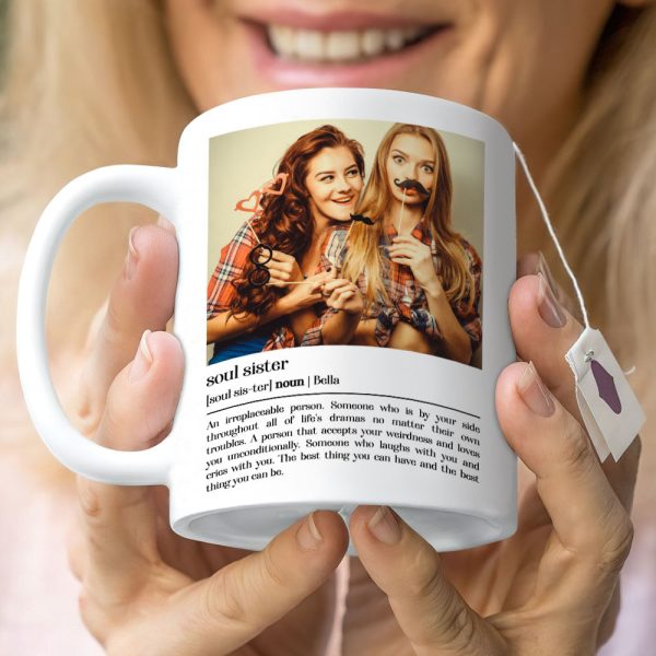 Soul Sister The Best Thing You Can Be Personalized Mug, Couple Gift