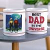 Space Best Dad In The Universe Personalized Coffee Mug DR-WHM-05dnhn190523hh