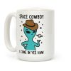 Space Cowboy Alien Coffee Mug