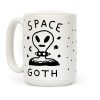 Space Goth Alien Coffee Mug