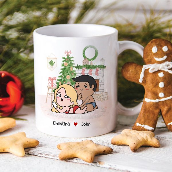 Spank Me, Couple Gift, Personalized Mug, Naughty Couple Mug, Christmas Gift