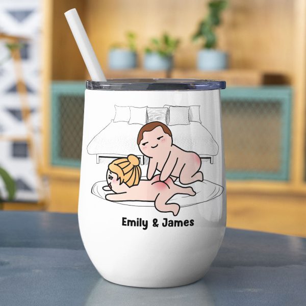Spank Me Like You Mean It - Personalized Couple Mug - Gift For Couple