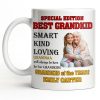 Special Edition Best Grandkid Smart Kind Loving - Personalized Custom Coffee Mug - GRK114_MG
