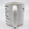 Special Love Message For Granddaughter With Beautiful Flowers - Personalized Custom Coffee Mug - GDT087_MG