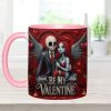Spooky Be My Valentine - Personalized Accent Mug - Gift For Couples, Movie Fans | NL122