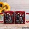 Spooky Be My Valentine - Personalized Accent Mug - Gift For Couples, Movie Fans | NL122