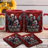 Spooky Be My Valentine - Personalized Accent Mug - Gift For Couples, Movie Fans | NL122