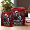 Spooky Be My Valentine - Personalized Accent Mug - Gift For Couples, Movie Fans | NL122