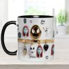 Spooky Characters - Personalized Accent Mug - Gift For Movie Fans NL122