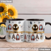 Spooky Charater With Name Letter - Personalized Accent Mug - Gift For Movie Fans NL122