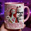 Spooky Cupid Vibes - Personalized Accent Mug - Gift For Couple, Fan Movies HH01