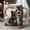 Spooky I Kissed It So It's Mine - Personalized Ceramic Mug - Gift For Couples | NL122