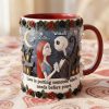 Spooky Love Is Putting Someone Else's Needs Before Yours - Personalized Accent Mug - Gift For Couples, Movie Fans NL122