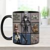 Spooky Till The Death Part - Personalized Accent Mug - Christmas Gift For Movie Fans NL122