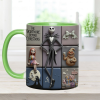 Spooky Till The Death Part - Personalized Accent Mug - Christmas Gift For Movie Fans NL122