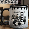 Spooky With Alphabet - Personalized Accent Mug - Christmas Gift For Movie Fans HH01