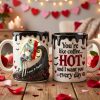 Spooky You're Hot Like Coffee - Personalized Accent Mug - Gift For Couples, Movie Fans NL122 CU6011925