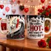 Spooky You're Hot Like Coffee - Personalized Accent Mug - Gift For Couples, Movie Fans NL122 CU6011925