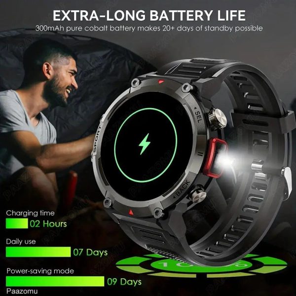 Sports Smartwatch Fitness Tracker For Men