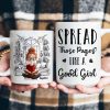 Spread Those Pages Like A Good Girl - Personalized Mug