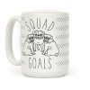 Squad Goals Pugs Coffee Mug