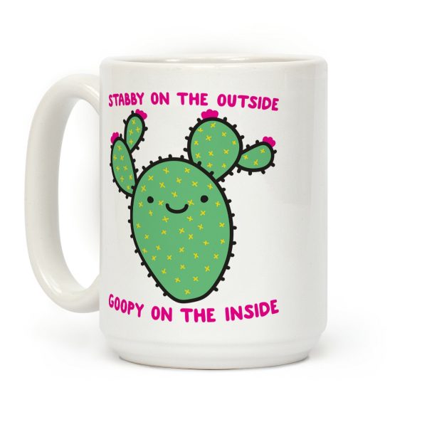 Stabby On The Outside, Goopy On The Inside Coffee Mug