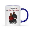 Standing Back View Couple Anniversary Gift For Him Gift For Her Personalized Mug
