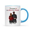 Standing Back View Couple Anniversary Gift For Him Gift For Her Personalized Mug