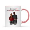 Standing Back View Couple Anniversary Gift For Him Gift For Her Personalized Mug