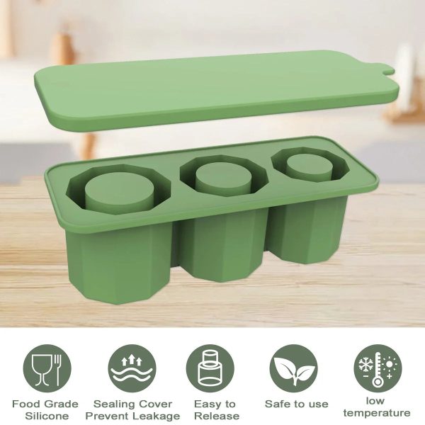 Stanley Cup Silicone Ice Mold With Lid