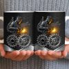 Stay Bold And Inspired, Featuring Welding Helmet And Gears - Personalized Custom Coffee Mug - JBS112_MG