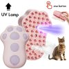 Steamy Pet Brush With Built-In Sprayer