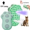 Steamy Pet Brush With Built-In Sprayer