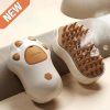 Steamy Pet Brush With Built-In Sprayer