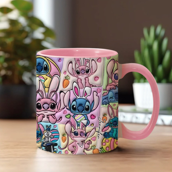Sti Bunny Buddy- Personalized Accent Mug - Christmas Gift For Fan Movies HH01