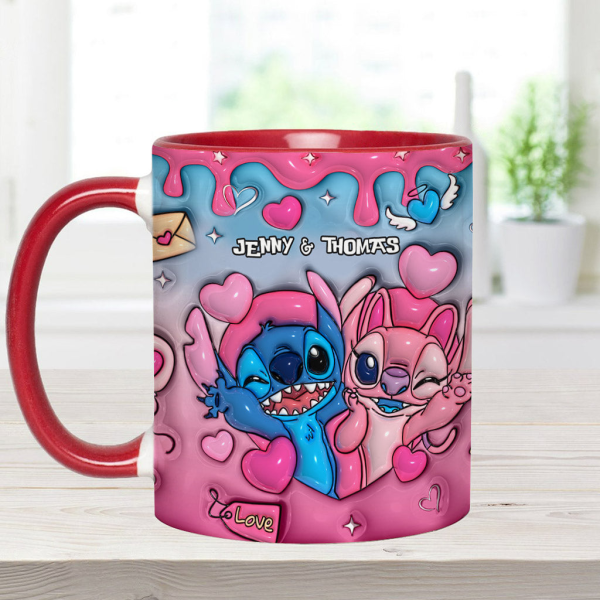Sti Couple Love You And Me We Got This - Personalized Accent Mug - Gift For Couples NL122