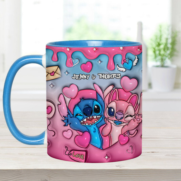 Sti Couple Love You And Me We Got This - Personalized Accent Mug - Gift For Couples NL122
