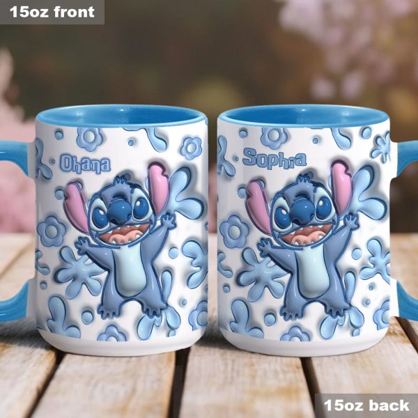 Sti Merry Stichmas - Personalized Accent Mug - Gift For Fan Movies HH01