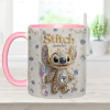 Sti Ohana Magic Mouse Merry Christmas - Personalized Accent Mug - Christmas Gift NA94