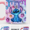 Sti Ohana Means Family - Personalized 3D Effect Accent Mug NL122