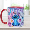 Sti Ohana Means Family - Personalized 3D Effect Accent Mug NL122