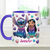 Sti Ohana Means Family - Personalized Accent Mug NL122