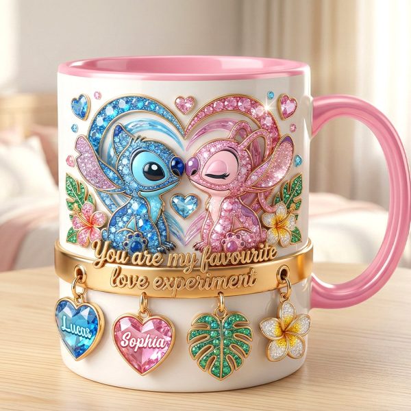 Sti You Are My Favorite Love Experiment - Personalized Accent Mug - Gift For Couples, Movie Fans NL122