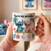 Sti You're My Paradise - Personalized White Edge-to-Edge Mug - Gift For Couple, Fan Movies HH01