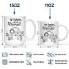 Stick Figures My Humans Are Getting Engaged Married - Personalized Mug