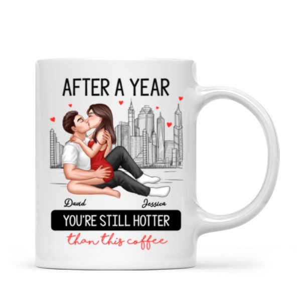 Still Hotter Than This Coffee Sexy Kissing Couple Personalized Mug
